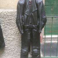 Tuta Moto Dainese nera anni 90 TG.50