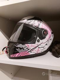 Casco moto donna