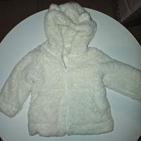 pelliccia bianca unisex 9/12 mesi 74cm 