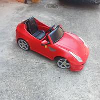 Auto elettrica Ferrari originale ricaricabile
