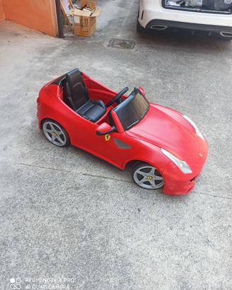 Auto elettrica Ferrari originale ricaricabile
