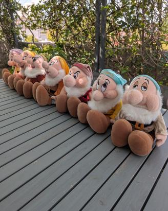 Raro set completo 7 nani Biancaneve - Disney Store