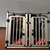 Trasportino Auto Cani Alluminio 64x92x80
