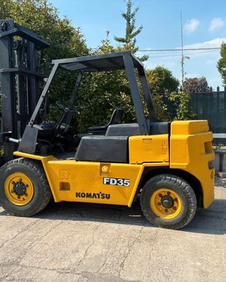 S127 - Muletto 35 q gomme alte Komatsu