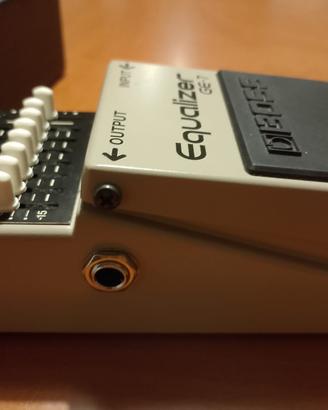 BOSS GE-7 - equalizzatore chitarra