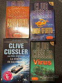 Lotto di 4 libri di Clive Cussler