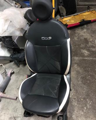 SEDILI ANTERIORI SPORT PER FIAT 500