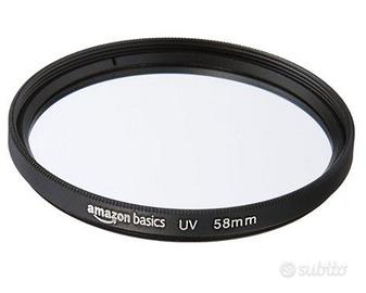 Filtro UV diam. 58 mm. Amazon basic - come nuovo