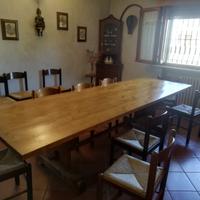 tavolo in legno massello per soggiorno - taverna
