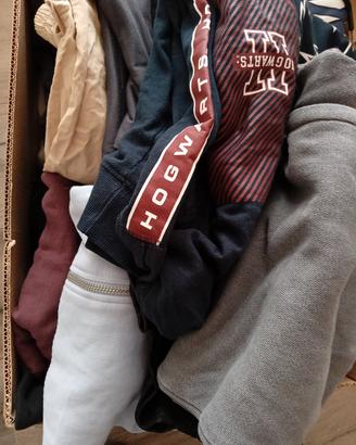 Felpe maglie pantaloni ragazza TG M/L
