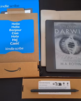 Amazon Kindle Scribe 16GB + Penna Premium + Cover 