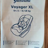 Seggiolino auto Giordani Voyager XL