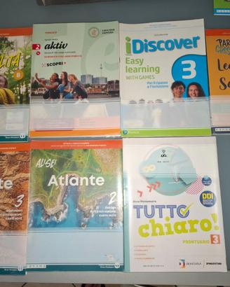 libri 3°media e 2°.