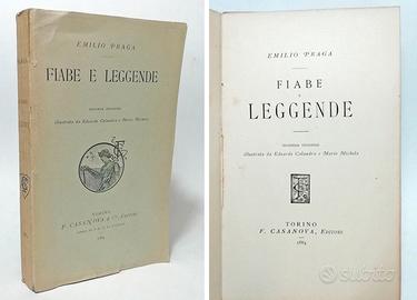 FIABE E LEGGENDE - PRAGA EMILIO 1884