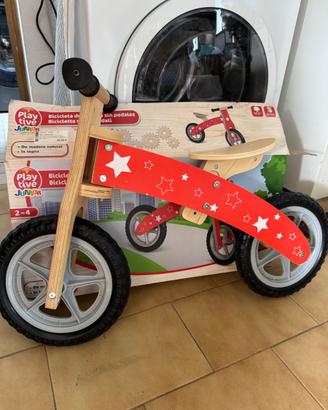 Bicicletta senza pedali 2-4 anni