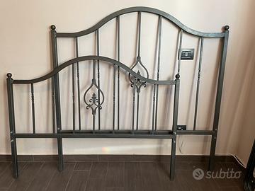 Letto in ferro battuto artigianale