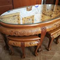 Salottino intagliato Cinese