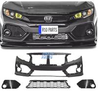 PARAURTI ANTERIORE HONDA CIVIC 16-20 LOOK SI
