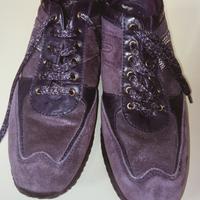 Sneakers da donna marca GEOX  col.lilla.