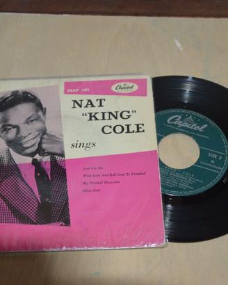 SOLISTI STRANIERI NAT KING COLE vinili 45 giri