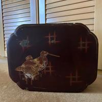 Scatola laccata giapponese antica