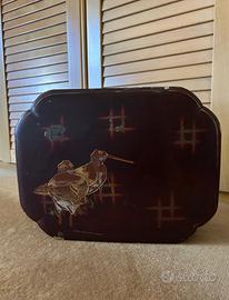 Scatola laccata giapponese antica