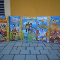 VHS Cartoni animati Kinder e Ferrero/Mulino Bianco