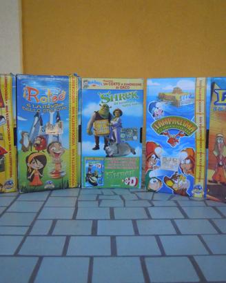 VHS Cartoni animati Kinder e Ferrero/Mulino Bianco