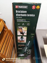 bruciatore diserbante giardino