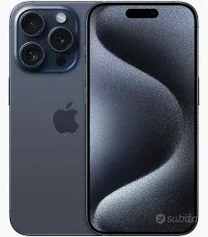 iPhone 15 pro 256gb E-SIM batteria 100%