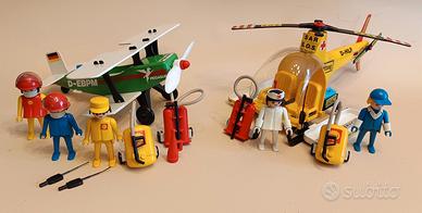Playmobil 2 set vintage anni 70/80 completi no box