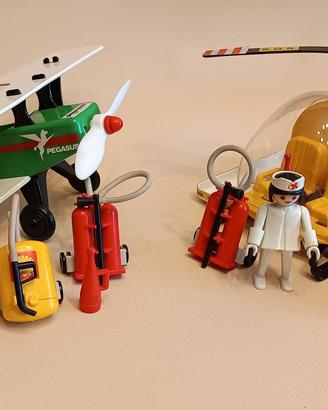 Playmobil 2 set vintage anni 70/80 completi no box