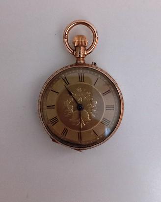 Orologio da taschino cassa anonima in oro 18 k