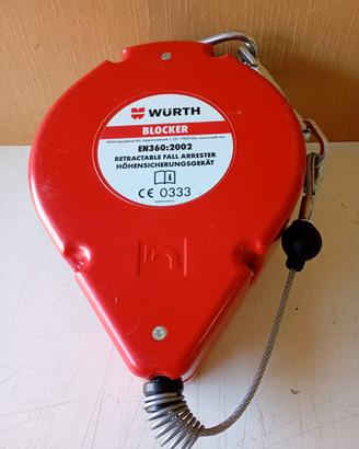WURTH, apparecchio anticaduta retrattile BLOCKER