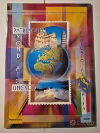 2002 ITALIA Folder Patrimonio mondiale UNESCO