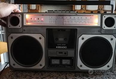 Radio boombox anni 80 Irradio 