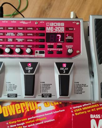BOSS ME 20B. basso Elettrico usato €100,00 trat