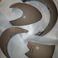 kit inserti con visiere casco kep Italia cromo 2.0