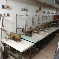 Macchine da cucire lineari e triplo trasporto