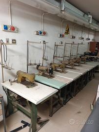 Macchine da cucire lineari e triplo trasporto