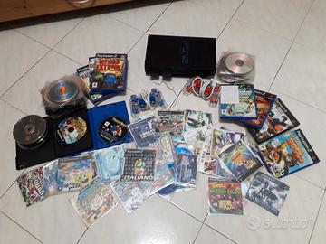 Playstation 2 con 2 joystick