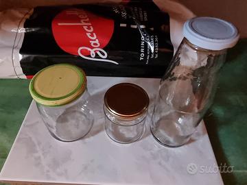 Barattoli vetro, Bottiglioni, Bruciatore, Ampolla