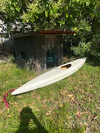 Canoa in vetroresina