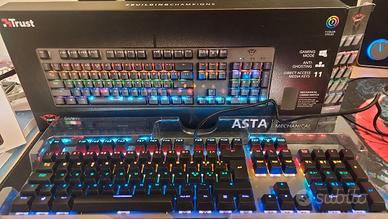 Tastiera da gaming meccanica Trust GXT 865 ASTA
