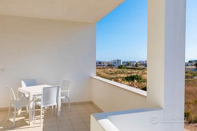 Trilocali pleiadi posto auto interno a pescoluse