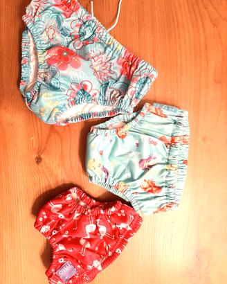 Costumi piscina contenitivi lavabili bimba 