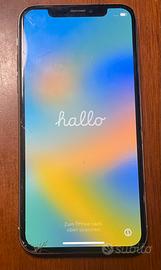 Iphone xs  perfettamente funzionante  ,vetri rotti