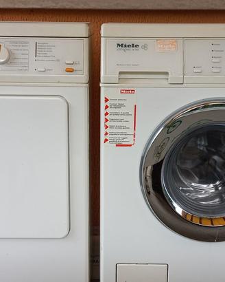 lavatrice e asciugatrice Miele