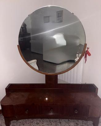 Mobile vintage anni ’50/’60 con grande specchiera