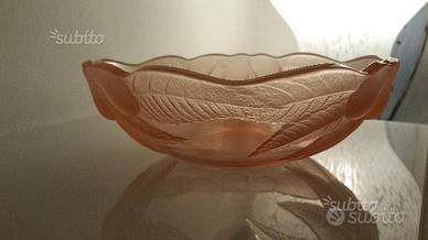 Coppa vetro satinato Francia Teleflora Vintage